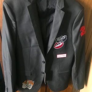 Patched Blazer Men